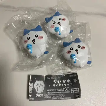 치이카와 (먼작귀) 하치와레 라이트 클립 3개 세트