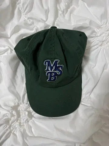 My Sugar Babe 다크 그린 캡 MSB 자수
