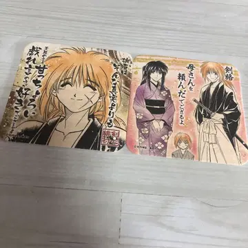 바람의 검심 바람의 검심전 원화전 아트 코스터 히무라 켄신 카오루 켄로