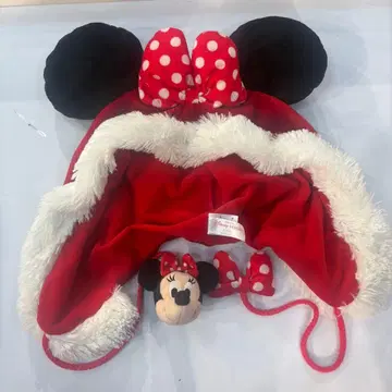 도쿄 디즈니 리조트 미니 미키 팬캡 크리스마스 단종품