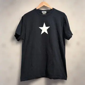 E.YAZAWA HIBIYA T셔츠 스타 야자와 에이요시 블랙