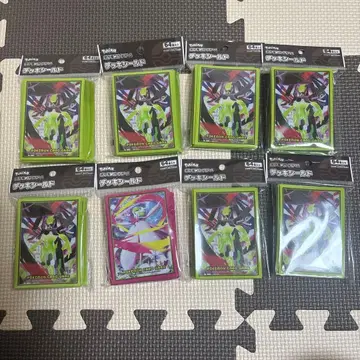 포켓몬 카드 게임 카드 슬리브 묶음 판매 8개