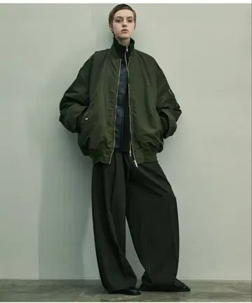 stein EXTRA WIDE TROUSERS-MILITARY KHAKI