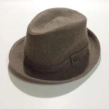 Borsalino 볼사리노 울 중절모 58cm 브라운 일본제