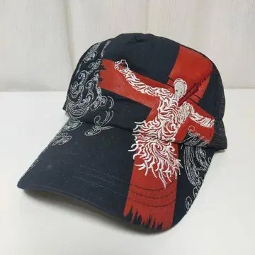 니시키 EVANGELION 에반게리온 사도 자수 스냅백 캡