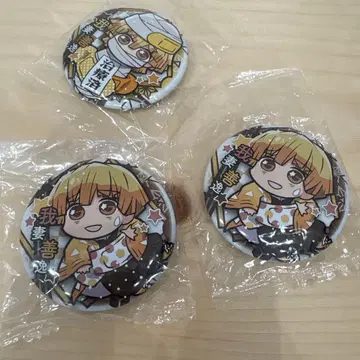 귀멸의 칼날 젠이츠 반쵸코 캔뱃지