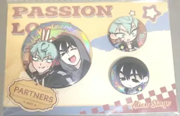 에이리언 스테이지 이반 틸 캔뱃지 3개 세트 partner