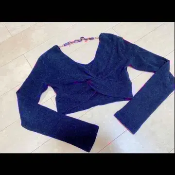 d.i.a. d.i.a 숏 기장 니트 헤이세이 갸루 갸루