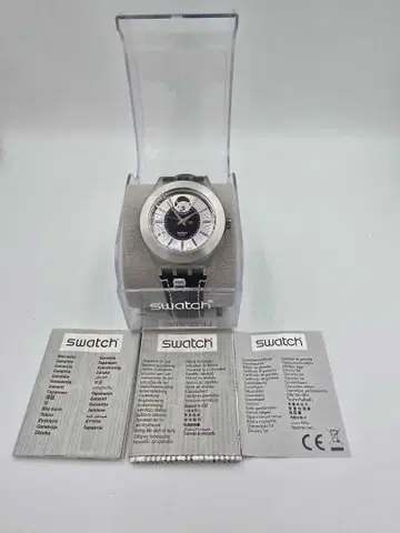 새상품급 Swatch Irony diaphane automatic 기계식
