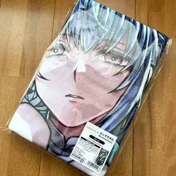 악마 집사와 블랙 고양이 아쿠네코 빅 타월 플루레 4주년