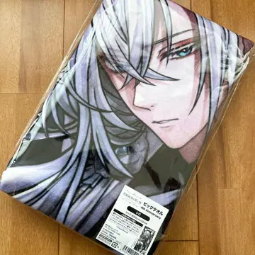 악마 집사와 검은 고양이 아쿠네코 빅 타월 시로 4주년