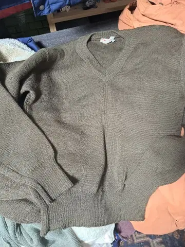 프랑스 밀리터리 니트 50.60's