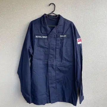 영국군 Royal Navy 컴뱃 자켓 네이비 USED