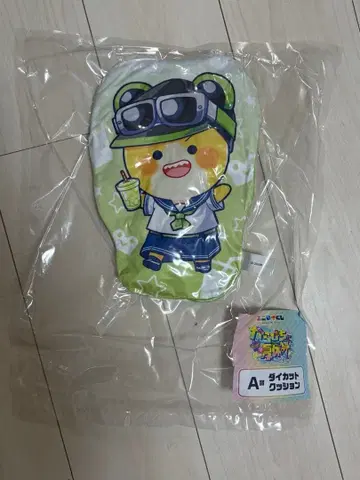 컬러풀 피치 에니마이 복권 쿠션 시바