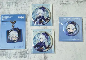 원신 프리나 캔뱃지 아크릴 키링