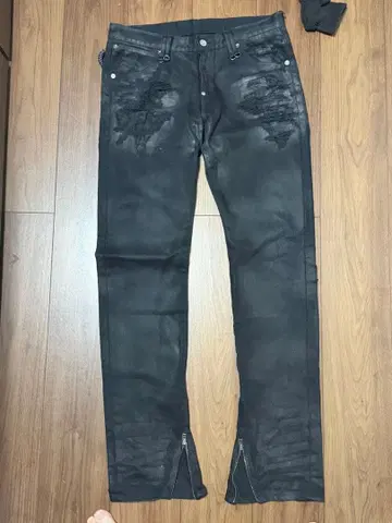 buffalo bobs coating flare denim y2k