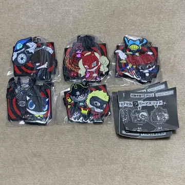 페르소나 5 더 로얄 캡슐 러버 마스코트 5종