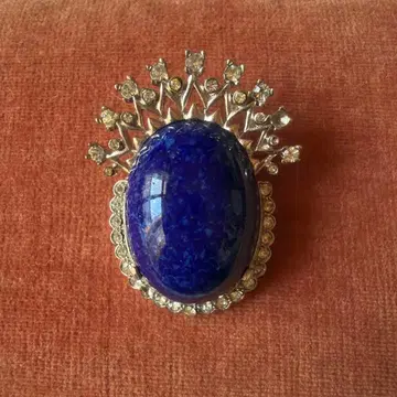 앤티크 브로치 BEST 빈티지 라피스 라줄리