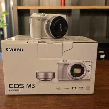 캐논 EOS M3 화이트 + 22mm STM 단렌즈 킷 판매 | DSLR/미러리스