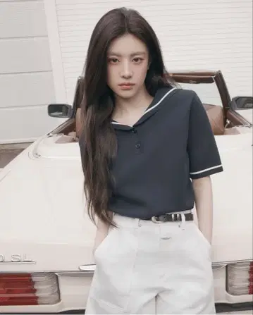 마리떼 프랑소와 저버 세일러 니트 네이비 컬러 네이비 상의 한국