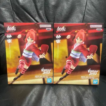 신극장판 은혼 요시와라 염상 카구라 피규어 2체 세트