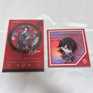 니지산지 EN 차원파판당 중국 한정판 복스 아쿠마 색지 2점