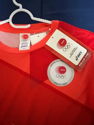asics 도쿄2020 올림픽 T셔츠 L