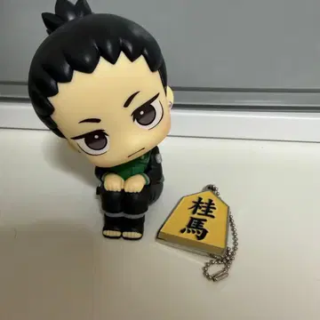 NARUTO 나루토 룩업 나라 시카마루 키링 피규어