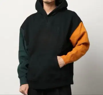 GAP 컬러 블록 디자인 후드 부착 후드티