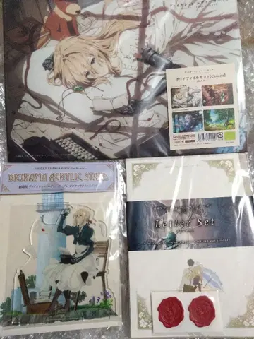 [ 미개봉 새상품 ] 극장판 바이올렛 에버가든 극장 굿즈 세트