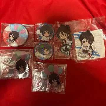 지옥락 POPOON 아크릴 스탠드 캔뱃지 제비뽑기당 키링 사기리