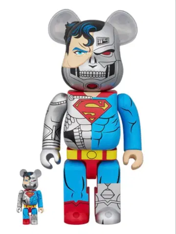 베어브릭 CYBORG SUPERMAN 400% 2025년