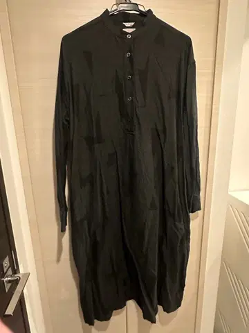 완판템 sousou 비에라 래글런 셔츠 원피스 여자 F 미에카쿠레 소탄색