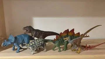 공룡 소프트 모델 세트 A