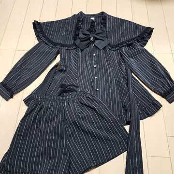 Secret Honey 셋업 스트라이프