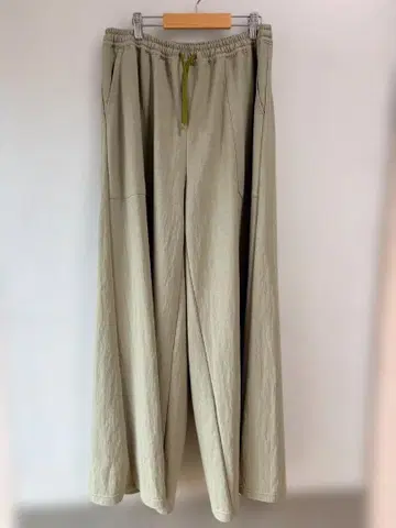 ACUTA 드레이프감 와이드 팬츠 허리밴딩 M