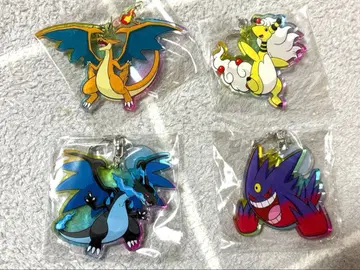 아크릴 키링 컬렉션 메가진화 포켓몬 & 메가스톤