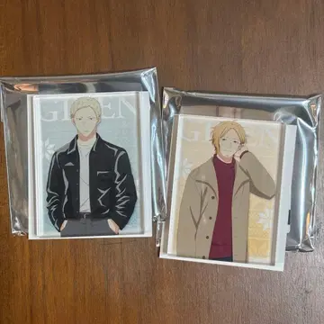 기븐 나카야마 하루키 카지 아키히코 미니 아크릴 블록 윈터ver.