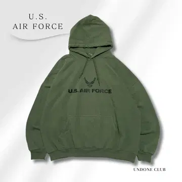 SOFFE AIR FORCE 후드티 올리브 밀리터리 공군 00s