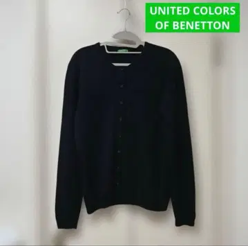 BENETTON 베네통 울 100% 가디건 L 이탈리아