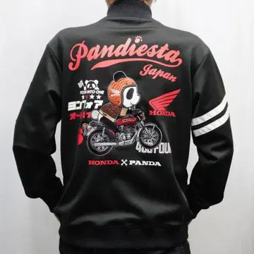 혼다 x 팬디에스타 CB400FOUR 저지 595505 블랙 XXL