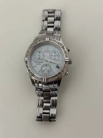 시티즌 손목시계 솔라 H504 스몰 세컨드 크로노그래프 쉘 다이얼