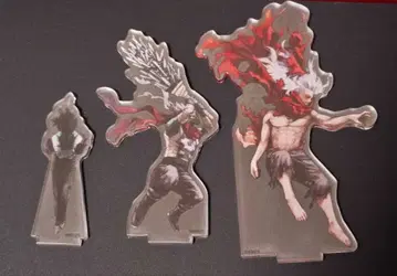 히로아카 아크릴 피규어 올스타 세트 시가라키 토무라