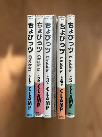 쵸비츠 [ 초판 오비 ] 1~5권 (미개봉 최초 한정판 [3] 포함)