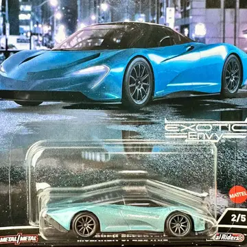 핫휠 프리미엄 엑조틱 엔비 맥라렌 스피드테일