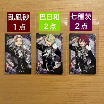 란 나기사 토모에 히요리 사에구사 이바라 카드 스타포니 앙스타