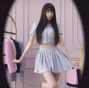 Self-portrait 비쥬 니트 셋업