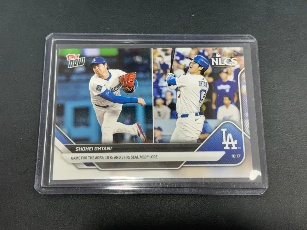 Topps 2025 NLCS 오타니 쇼헤이 카드