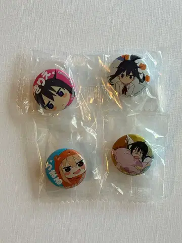 히모우토! 우마루짱 캔뱃지 4개 세트 레어