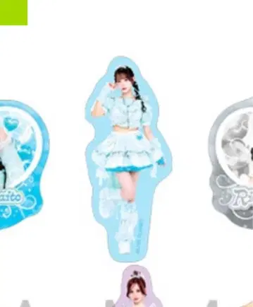 PrettyChuu 사이토 치나츠 전신 스티커 Pretty Chuu